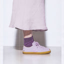 Veja Volley Signature Grained Oiled Leather Orchid Mujer