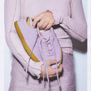 Veja Volley Signature Grained Oiled Leather Orchid Mujer