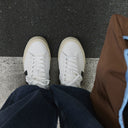 Veja Campo Leather Extra White Black Mujer