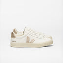 Veja Campo Leather Extra White Platine Mujer