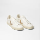 Veja Campo Leather Extra White Platine Mujer